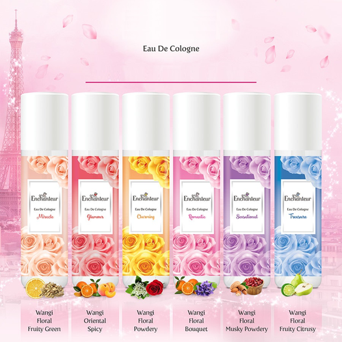 Enchanteur Eau de Cologne Parfum 100 ml US Free Tax