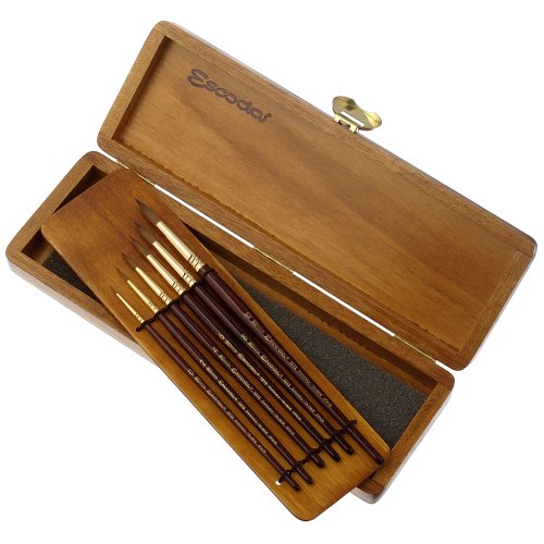 Escoda Reserva 1200 Series Wood Box Set of 6