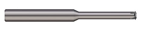 Micro 100 TM-250-18 Thread Milling Cutter - UN, 16-48 Thread Size, 1/4" Cutter Dia, 1-1/8" Neck Length, .150" Neck Dia, .0015" Flat, 1/4" Cutter Dia, 4 Fl, 1/4" Shank Dia, 2-1/2" OAL, Uncoated