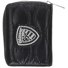 Blauer Wallet Palm Woman Leather Black Uni