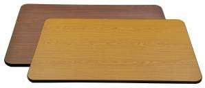 30 X 42 X 1 Oak/Walnut Rectangular Table TOP