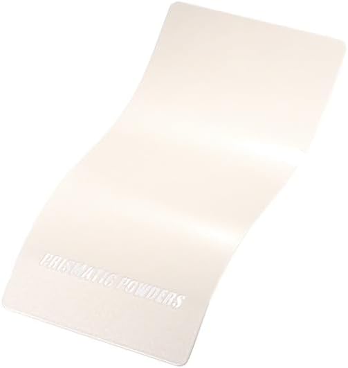 PRISMATIC POWDERS PEARL WHITE - Metallic Polyester Powder Coating - High Gloss 1 LB - Durable, High Performance Coating for Automotive Metal, Wheels, Parts - Made in USA - (PMB-4364)