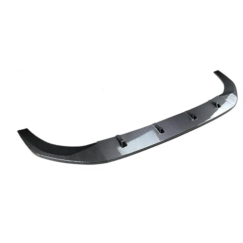 Compatible for VW Golf MK8 8 GTI GTD GTE R-Line 2020-2023 Front Bumper Lip Spoiler Maxton Style Diffuser Splitter Chin TrimsCarbon Look