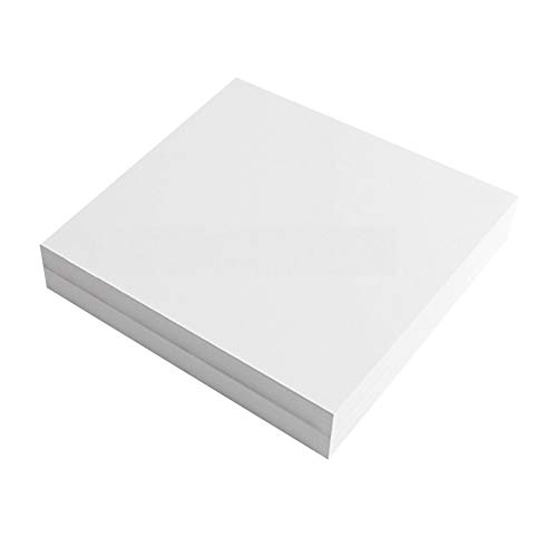 Tear Away Stabilizer for Embroidery Backing 8x8 - 100 Precut Sheets, Seneme Medium 1.8oz Embroidery Stabilizers - Tearway Embroidery Stabilizer for Machine and Hand Sewing - Fits 4x4 and 6x6 Hoops