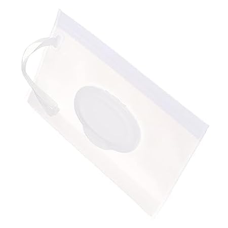 Baby Wipe Case Travel Holder Keeps Wipes Moist Set of Wet Wipes Holders Cases Portable Travel On The Go Refillable Dispenser Container Diaper Wipe Holders