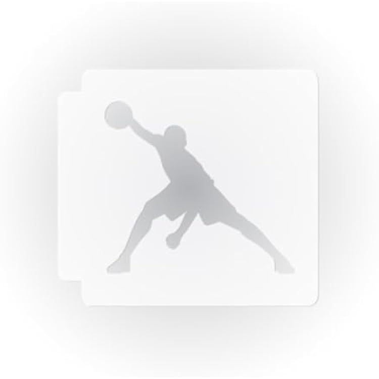 Basketball 783-042 Stencil 2 inch