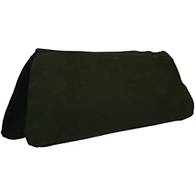Circle Y REINSMAN Bridge Pad | Durable Breathable Soft Full Shock-Absorbing Horse Saddle Pad with Memory Foam | Maximum Support & Stability for Ranch Riding & Horse Training