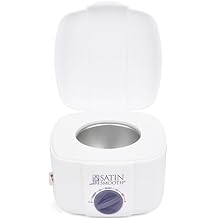 Satin Smooth Professional Single Wax Warmer for Hair Removal SSW12C, Compact Wax Heater with Adjustable Temperature Control, Ideal for All Waxing Types