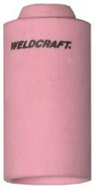 13N08 MM ; for USE with: 20; 20P; 25; 9P; 9V; Torch WP-9 ; UNSPSC Code: 23271700 (MOQ=1, MM; 6.0 in, PKG Qty=1), TIG Torch NOZZLES; Nozzle Size: #4 ; Orifice Size: 1/4 (INCH) Orifice