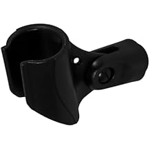 Shaped Microphone Clip Holder Secure Clamp for Wired and Mics Easy to Install Design for Studio and Live