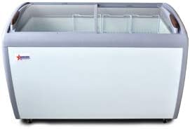 Omcan 27941 50-INCH ICE CREAM DISPLAY FREEZER WITH 12.8 CU. FT CAPACITY