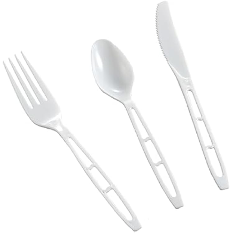 90pcs elegant design plastic forks spoons and knives cutlery set
