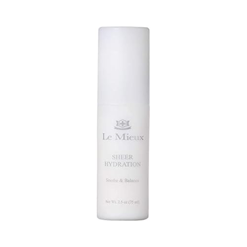 Le Mieux Sheer Hydration - Whipped Gel Cream Face Moisturizer with Micro-Encapsulated Hyaluronic Acid, Lightweight Facial Lotion for Oily & Combination Skin Types 2.5 oz  75 ml