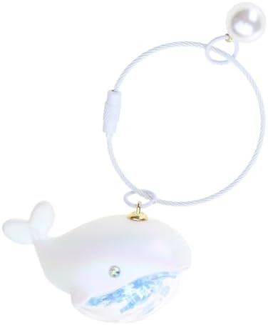 Cute Whale Buckle Keychain Creative Cartoon Animal Pendant Bag Key Chains Blue Whale Keyring Doll Key Pendants Backpack