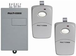 Two Single Button Remotes with Radio Receiver 300Mhz