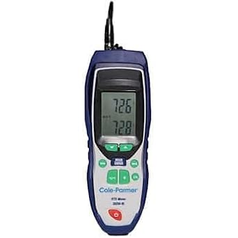 Cole-Parmer RTD Thermometer, NIST-Traceable Calibration