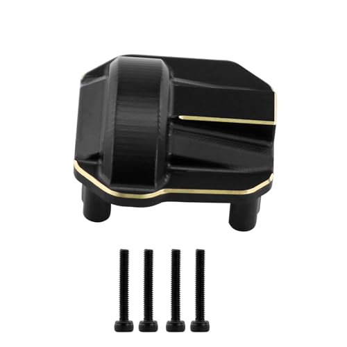 Brass Differential Cover Knuckle counterweight for SCX10 II AR44 90046 90047 110 axial Upgrade BlackA