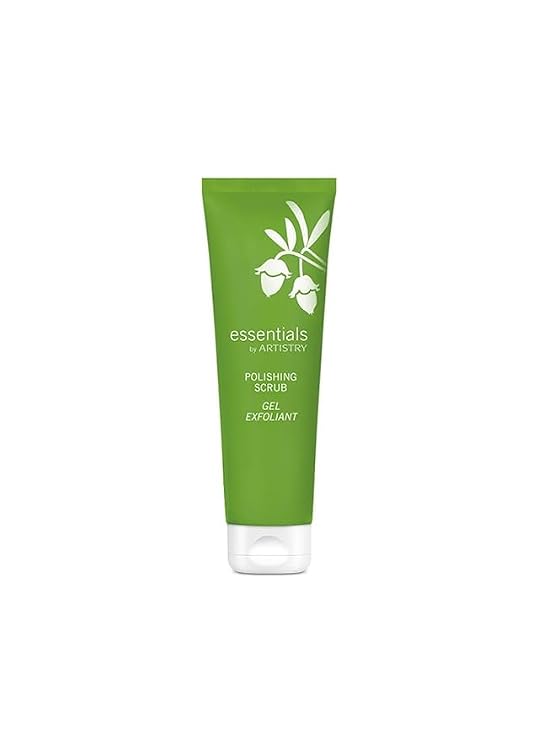 Artistry Essentials Polishing Facial Scrub, Exfoliating Gel Formula, Green