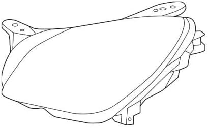 Genuine Mercedes-Benz Headlamp Assembly 172-820-51-59