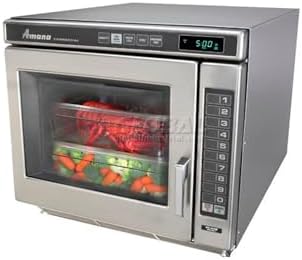 Amana RC22S2 Commercial Microwave Oven, 1.0 cu. ft., 2200 watts, heavy volume