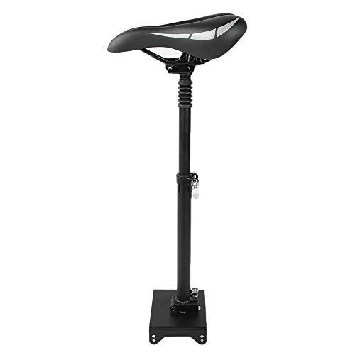 Electric Scooter Folding Seat, Saddle Seat for KickScooter ES1 ES2 ES3 ES4, Aluminum Alloy Scooter Seat, Adjustable Height from 20.0 to 24.8, 100kg Load Bearing, Scooter Accessories