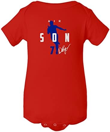 KING THREADS South Korea Football Air Son 2022 World Soccer Fans Baby Bodysuit