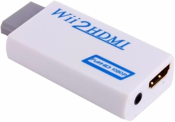Wii Uyumlu HDMI HD TV Adaptörü, USB Type C Bağlantı, 5x5x5 cm Dönüştürücü Kablo