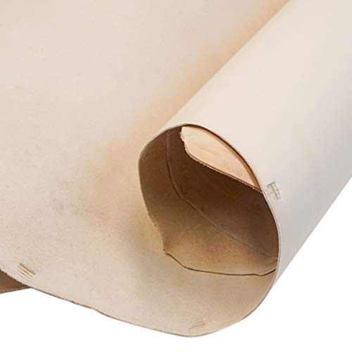 SLC 5 to 6 Ounce Top Grade Vegetable Tanned Tooling Leather 2mm to 2.4mm Thickness Sold and Cut by The Square Foot