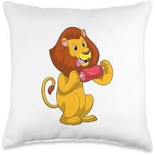 Lion Meat Throw Pillow