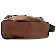 Men's Shaving Toiletry Travel Bag Case Pouch Synthetic Leather