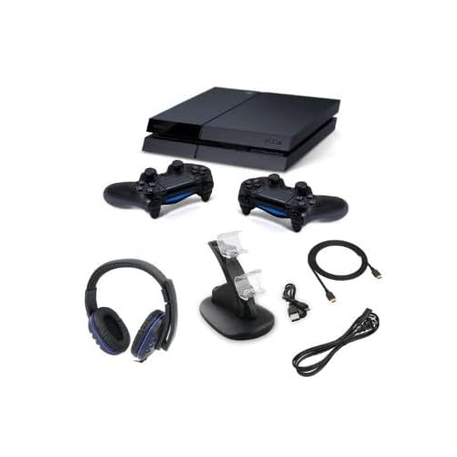 Sony PlayStation 4 Dual Player Gaming Bundle Renewed