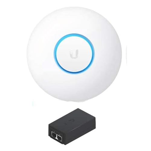 UniFi nanoHD UAP-nanoHD-US 2-Pack Compact Dual Band Wave2 Enterprise Wi-Fi 4x4 MIMO Power Over Ethernet 48 POE-48-24W-G PoE Included