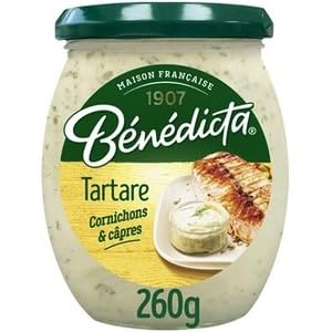 Benedicta Sauce Tartare Aux Capres Et Aux Cornichons 260g