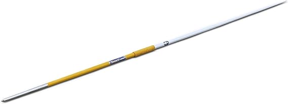 Amber Fight Gear Premium Aluminum Javelin for Track & Field, Competition, and Training, NCAA & IAAF Approved, 500GM, 4565M, Color May Vary