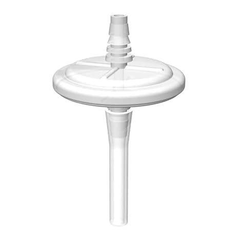 Foxx Life Sciences-25H-1621-OEM Hydrophobic PTFE Inline Vent Filters for Carboys and Containers, 0.22um, 1/4" Silicone Tubing, Non-Sterile, (Pack of 2)
