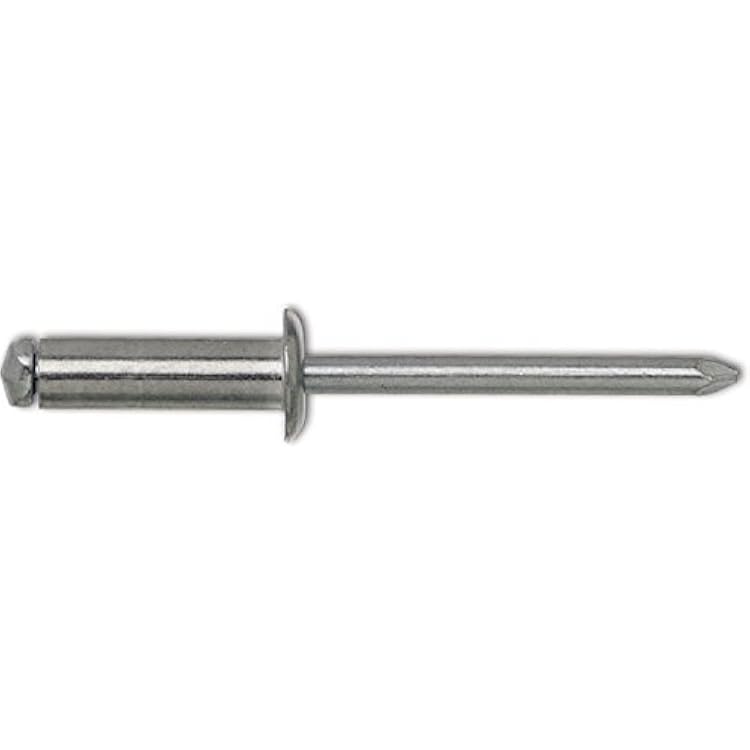 Gesipa Standard Steel Blind Rivets 4 x 10 MM, Galvanised Pack of 500