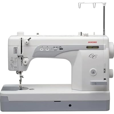 Janome 1600P QC Straight Stitch Sewing and Quilting Machine - Extra High Speed 1600 Stitches Per Minute, Heavy Duty Industrial Sewing Machine wLarge Throat for Quilts, Denim, Canvas, Thick Fabric