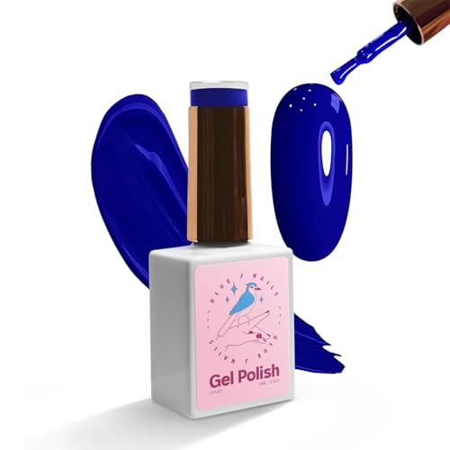 Gel Nail Polish for Long-Lasting Glossy Finish- Fingernail Polish for Salon-Style Manicure at Home- Achieve Professional Results with Vegan Nail Polish- Love Your Nails with Cruelty-Free Color- Blue