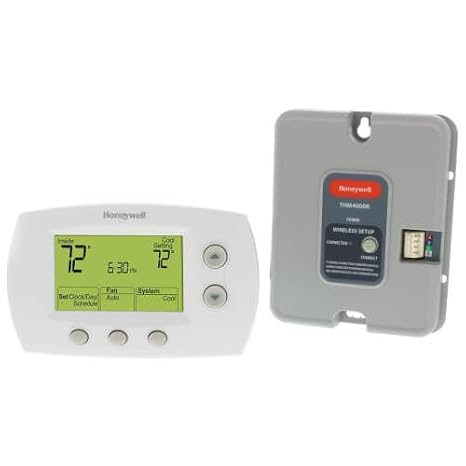 Honeywell YTH5320R1025 Wireless Non-Programmable FocusPRO Kit with Wireless Adapter Allows to be Used with TrueZONE Panel