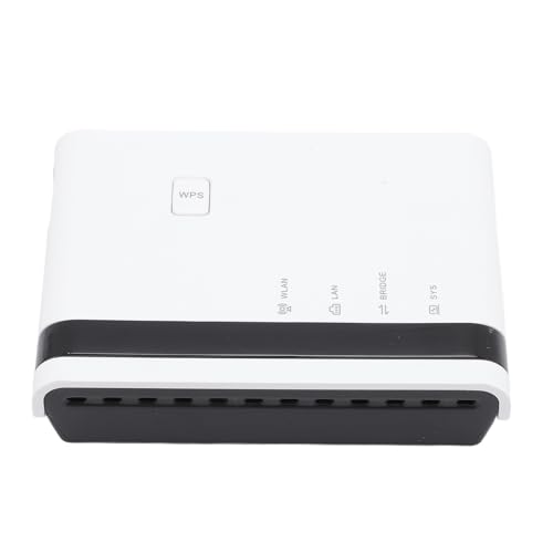 Sanpyl USB Print Server - Allows to Share up to 4 Printers wirelessly or via Ethernet, 10100Mbps LAN Bridge Sharing Wired Wireless Standalone Modes Print Server, Plug and Play US Plug