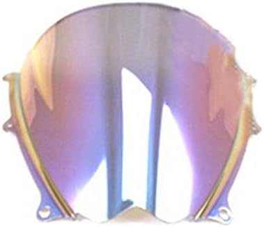 Motorcycle Double Bubble Windshield Windscreen for Suzuki GSXR1000 GSXR 1000 K7 2007-2008 (Iridium)
