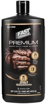 Hand Cleaner | Fast Orrange Premium - Pumice/Walnut | 15 oz Squeeze Bottle | Each