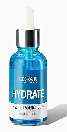 Nicka K New York, Facial Serum, Hyaluronic Acid, Hydrating Skincare