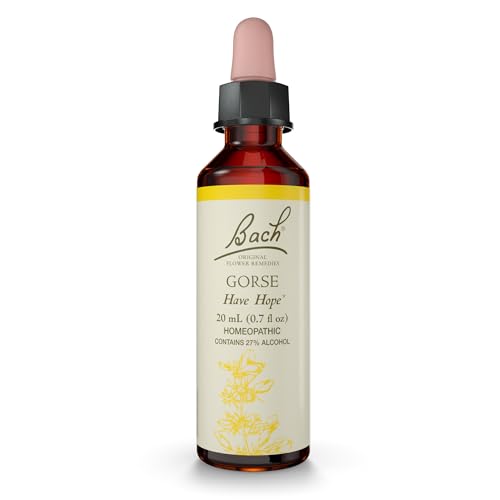 Bach Original Flower Remedies, Gorse - Have Hope - Natural Homeopathic Flower Essence for Emotional Balance - Vegan, Gluten Free, Sugar Free - 20mL Dropper
