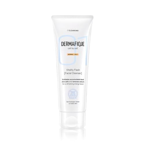 Dermafique Vitality Flash Facial Cleanser, 100Ml