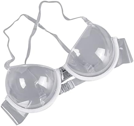 SOIMISS Bras See Tanning Clear Spa Underwire Waxing Plastic Invisible Bra Girls Underwear Supplies Disposable Strap Transparent Ladies Size Adjustable Push Covers Ultra-fine Women Sauna