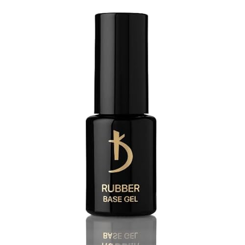 kodi professional Rubber Base Coat Gel Clear Color LEDUV Nail Soak Off Original Clear, 12ml. 0.41 fl oz