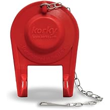 Korky Ultra Standard 2-Inch Universal Toilet Flapper - Long Lasting Rubber - Easy to Install - Made in USA, 100BP