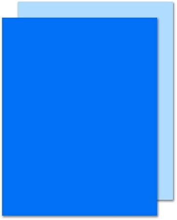 Royal Eco Brites 2 Cool Colors Foam Board, 20 x 30 Inches, Light Blue Blue, 5-Sheet Case (26837)