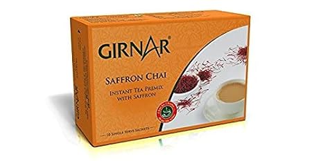 Girnar Saffron Chai (tea) 10 Sachets